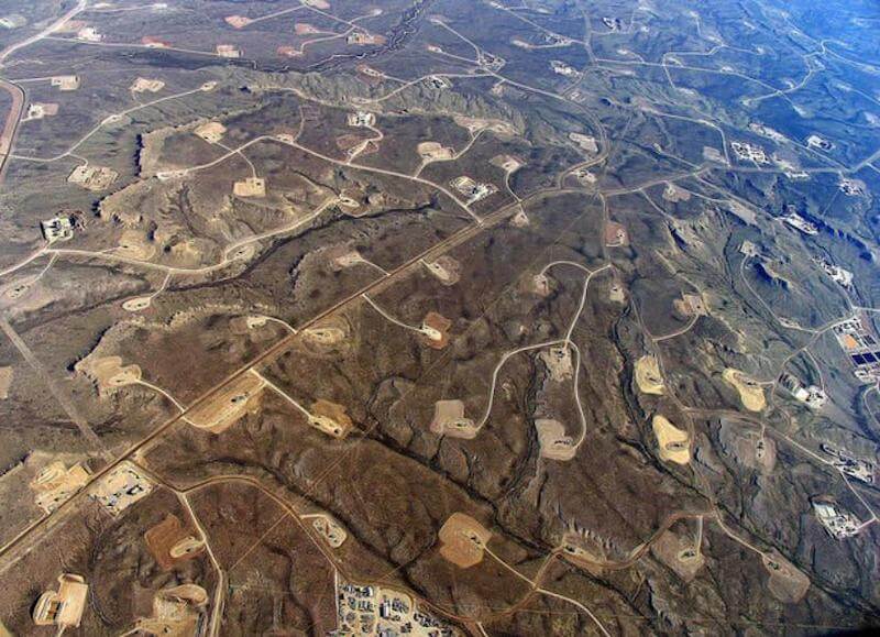 oklahoma fracking field